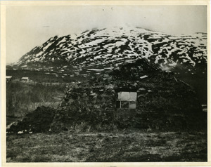 Lapp hut at north