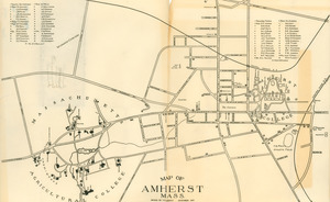 Map of Amherst, Mass.