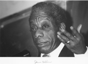 James Baldwin speaking