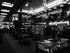 Former Berkshire Athenaeum: Pittsfield Public Library: interior view