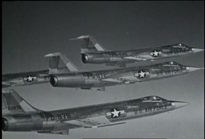 JFK Reviews Airpower at Eglin