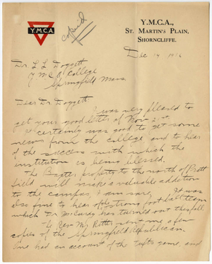 Letter from Duncan A. MacRae to Laurence L. Doggett (December 14, 1916)