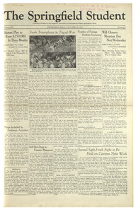 The Springfield Student (vol. 14, no. 02) October 13, 1923