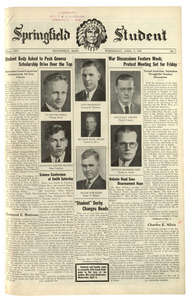 The Springfield Student (vol. 25, no. 1) April 11, 1934