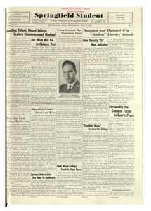 The Springfield Student (vol. 28, no. 08) May 26, 1937