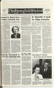 The Springfield Student (vol. 48, no. 08) Nov. 18, 1960