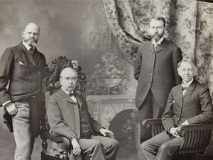 First Four Presidents: Laurence L. Doggett, David Allen Reed, Charles Henry Barrows, and Henry S. Lee