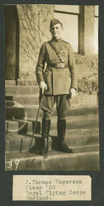 John Thomas Rogerson in uniform (c. 1918)