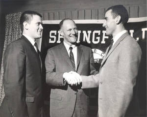 Ted Dunn Shaking Hands, 1965-1966