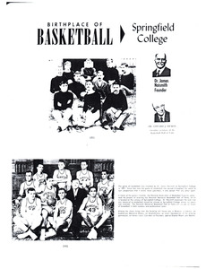 Birthplace of basketball: Springfield College