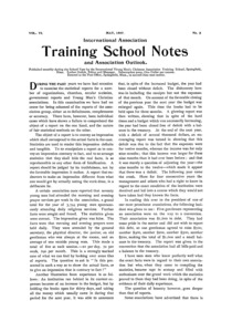 The International Association Training School Notes and Association Outlook (vol. 6 no. 5), May, 1897