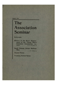 The Association Seminar (vol. 12 no. 04), January, 1904