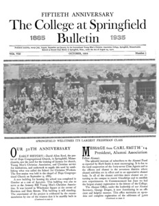 The Bulletin (vol. 8, no. 1), October 1934