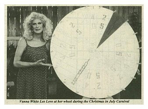 Crystal Rae Lee Love at the 1997 Christmas in July Carnival