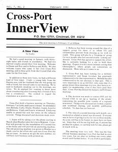 Cross-Port InnerView, Vol. 7 No. 2 (February, 1991)