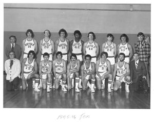 Suffolk University men's basketball team, 1975-1976