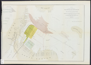 Plan for the occupation of flats owned by the Commonwealth in Boston harbor