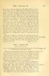 1785 Chap. 0067 An Act For Incorporating Certain Persons By The Name Of The Scots Charitable Society.