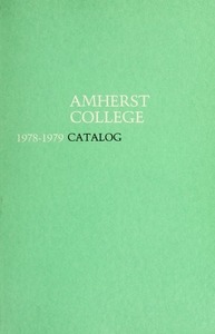Amherst College Catalog 1978/1979