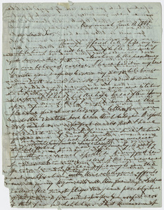 Justin Perkins letter to Edward Hitchcock, 1847 June 11