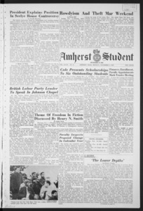 Amherst Student, 1959 November 9