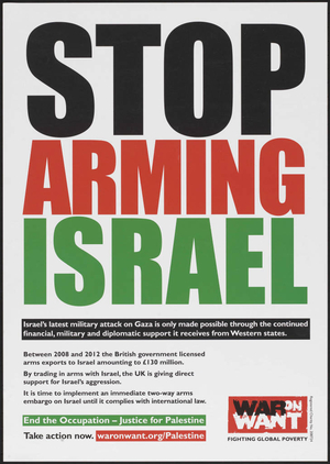 Stop arming Israel