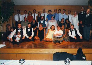 Members of the Durkee family at the wedding of Kelly and Everett Erwin, August 14, 1999