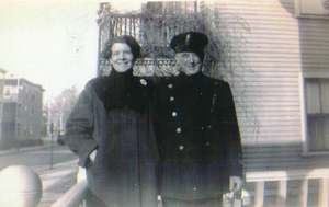 Ma and Pa on the porch