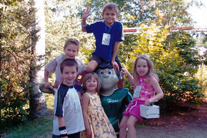 Kids at Santa's Village