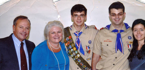 Eagle Scouts (both sons were Eagle Scouts)