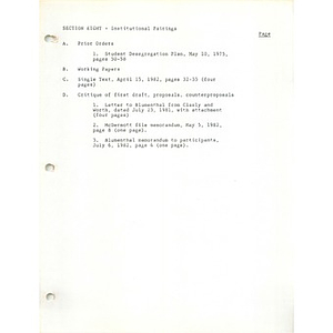 Draft, student desegregation plan (3 of 3), July 26, 1982.