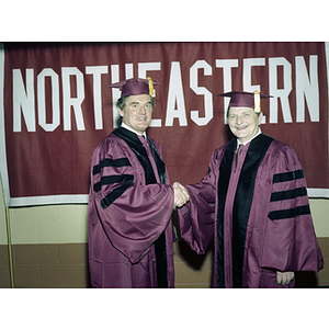 Rudolph Morris receives honorary degree from Northeastern University