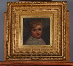 Portrait of Miss Adams