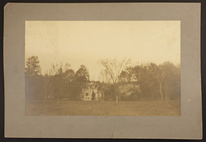 View of an unidentified house, 1896