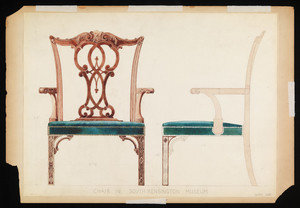 "Chair in South Kensington Museum"