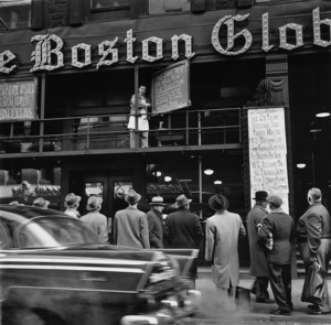 Boston Globe, Boston, 1956
