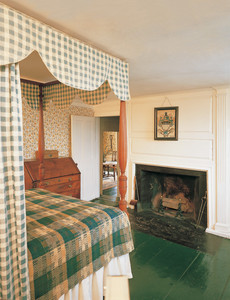 First-floor bedroom, Sayward-Wheeler House, York Harbor, Maine