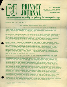 Privacy Journal - Digital Commonwealth