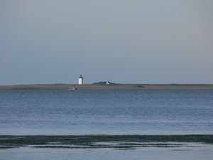 Lighthouse off Cape Cod (Wood End Lighthouse?)