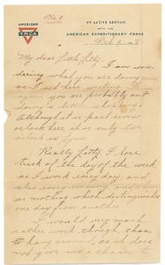 Letter from Frank F. Newth to Letitia Crane