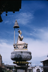 Statue of King Bhupatindra Malla