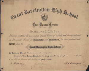 Great Barrington High School diploma