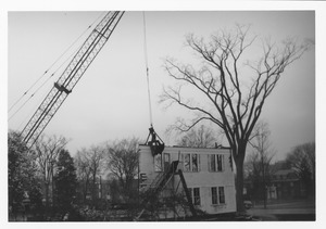 Wrecking of the Mathematics Building (formerly the Entomology Building)