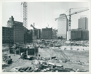 City Hall area construction