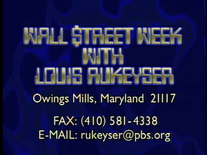 Wall Street Week with Louis Rukeyser; 3131