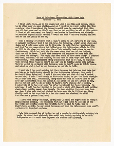 Francis Russell memo of telephone conversation with Jimmy Mede, December 11, 1960