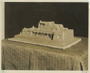 A model of the Pueblo of the Seven Fires