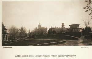 Amherst College Hill from the northwest
