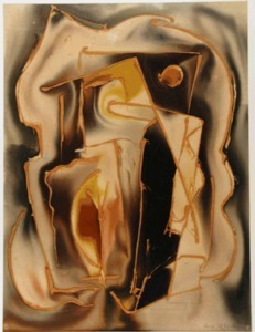 "Untitled (Abstraction)" Lucy L'Engle (1889-1978)