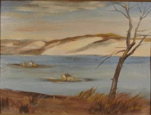 "View of East Harbor, Provincetown" Lorraine B. Sylvia